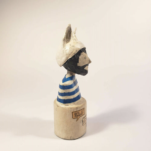 Sculpture papier Boby | EMPREINTES Paris - EMPREINTES Paris