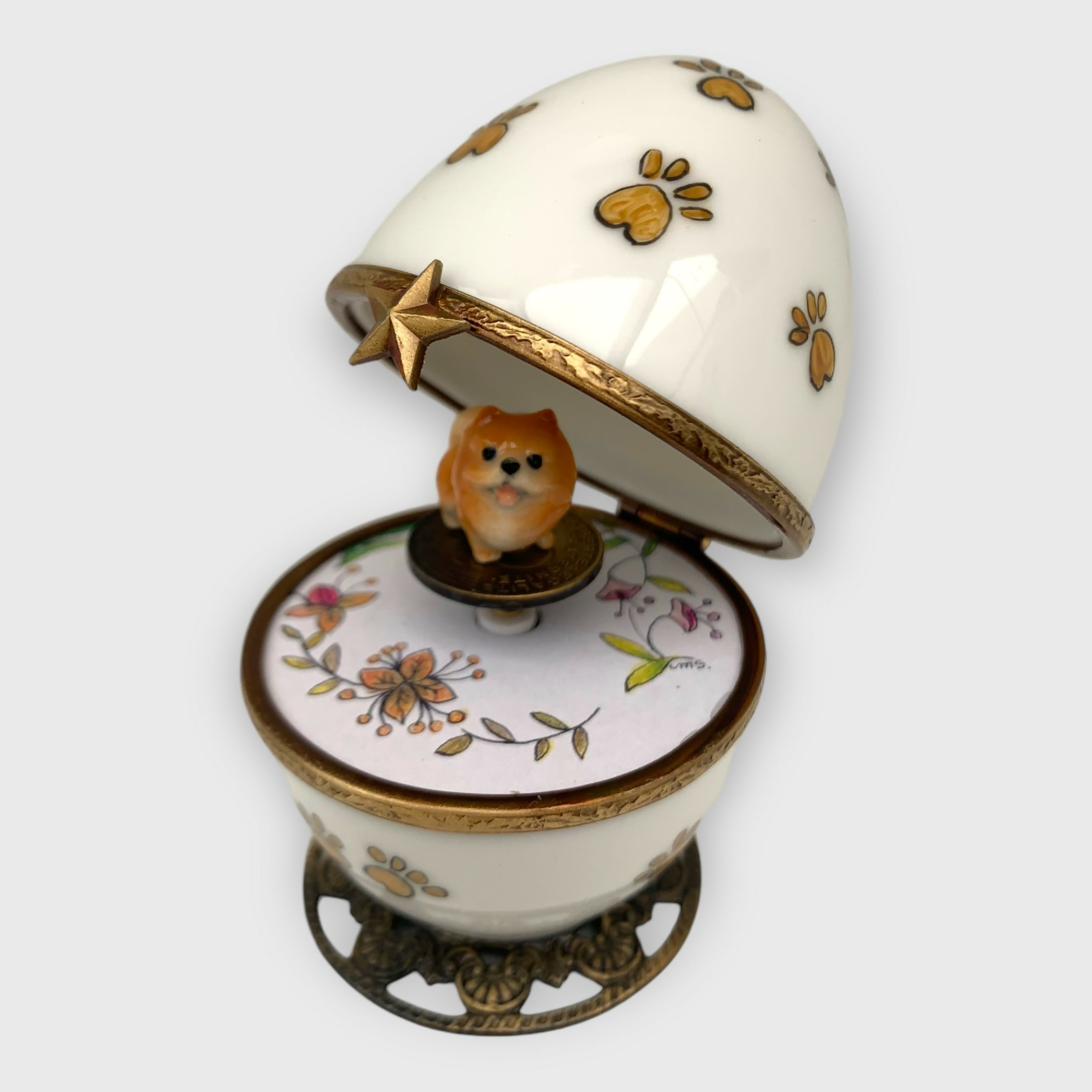 Chien musical Pomeranian2 | EMPREINTES Paris