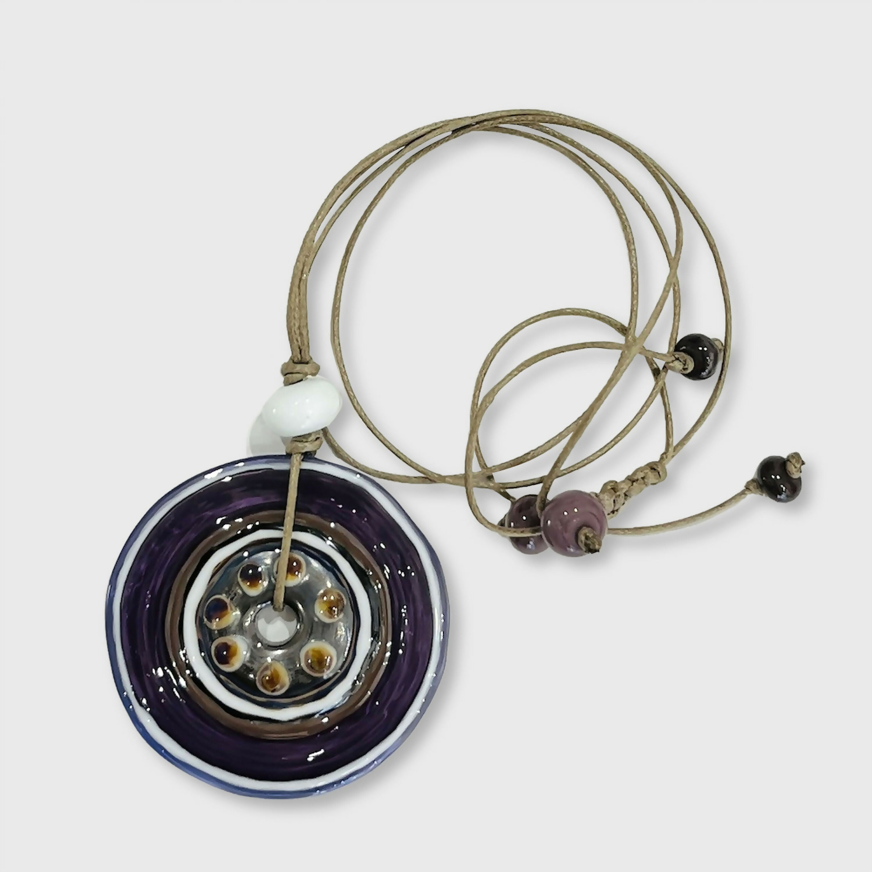 Collier Natalia - caille silice copie | EMPREINTES Paris