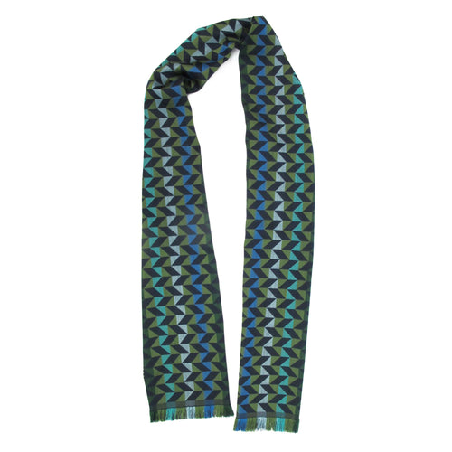 echarpe_etroite_laine_soie_multico_marine_comete_sophie_guyot_soieries copie | EMPREINTES Paris - EMPREINTES Paris