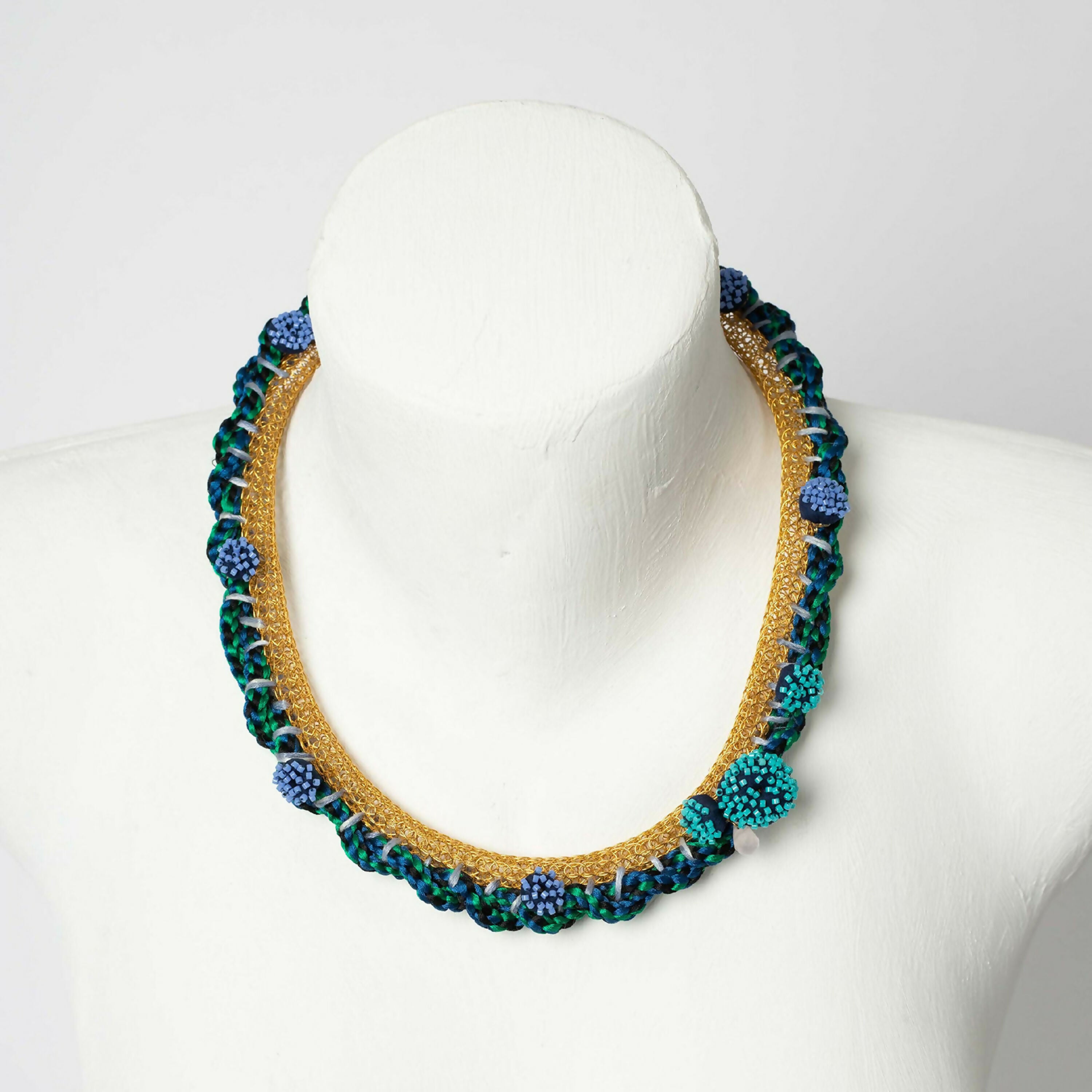 Collier Kabuki bleu | EMPREINTES Paris
