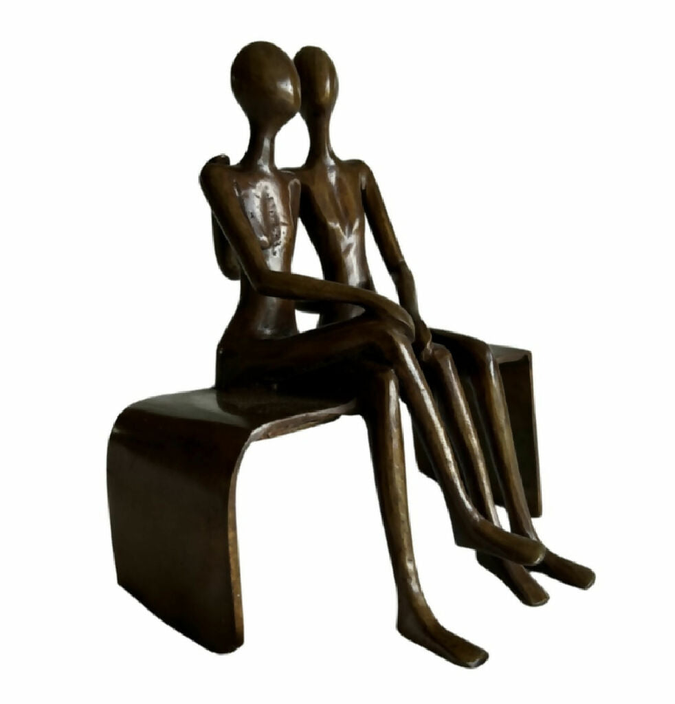 sculpture_bronze_carl_jaunais_couple_sur_banc_carl_jaunay_reanimateur_dobjets copie | EMPREINTES Paris
