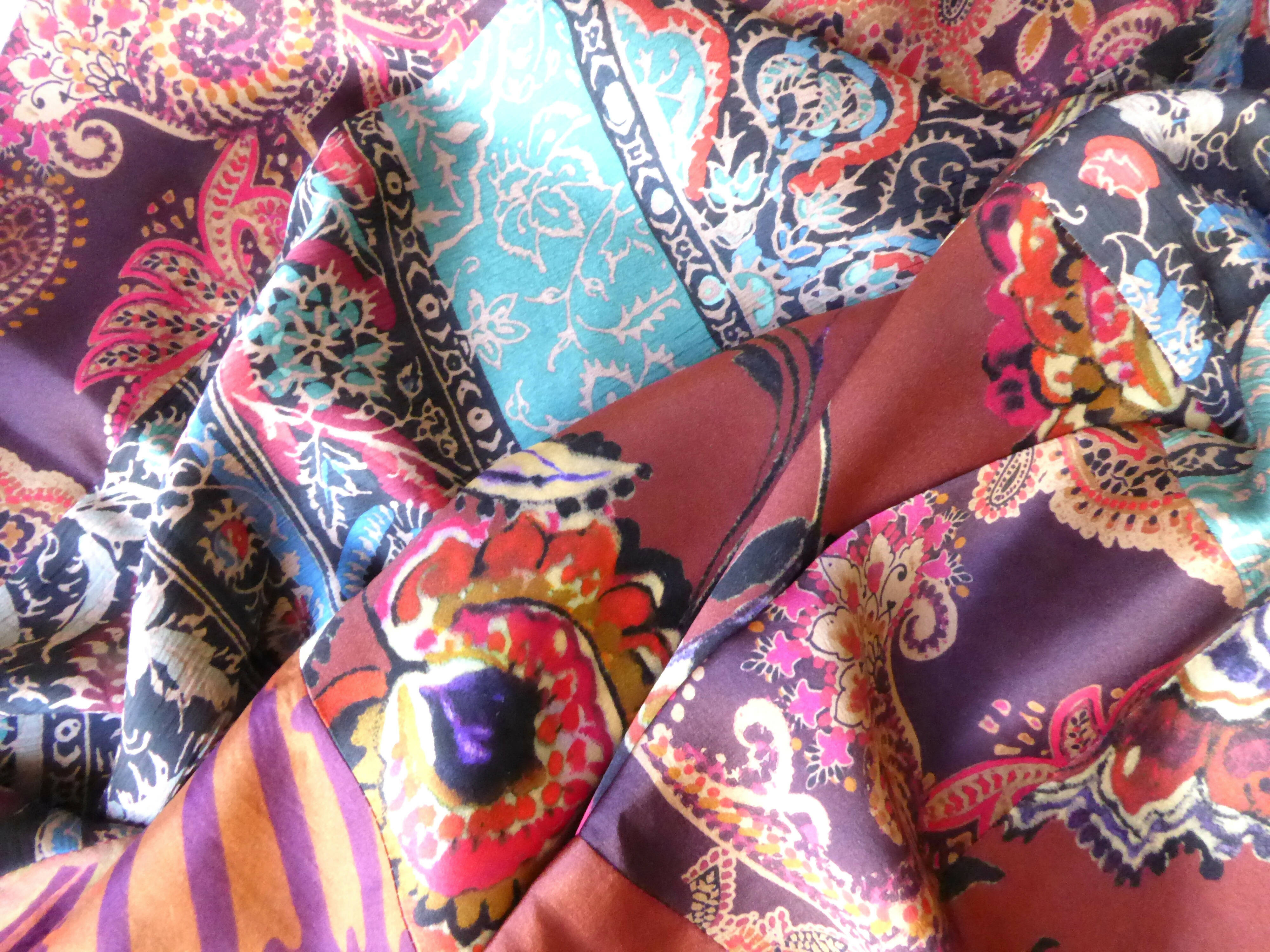 Étole soie automn leaves | EMPREINTES Paris