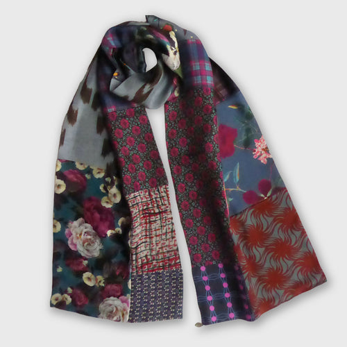 grande_echarpe_soie_mix_flower_bleu_gris_maya_hochman copie | EMPREINTES Paris - EMPREINTES Paris