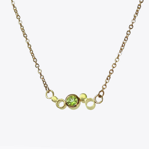 pendentif_cinq_bulles_avec_peridot_lumiss_design | EMPREINTES Paris - EMPREINTES Paris