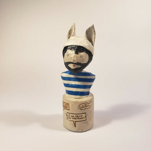 Sculpture papier Boby | EMPREINTES Paris - EMPREINTES Paris