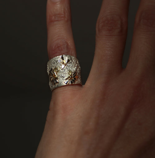 bague_ecriture_ii_piece_unique_t46_en_agent_pur_et_or_sol_billeke copie | EMPREINTES Paris - EMPREINTES Paris