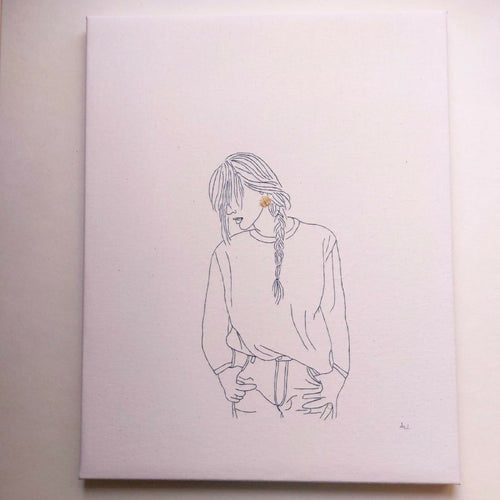 dessin_brode_la_tresse_et_la_boucle_doreille_aude_herrard copie | EMPREINTES Paris - EMPREINTES Paris