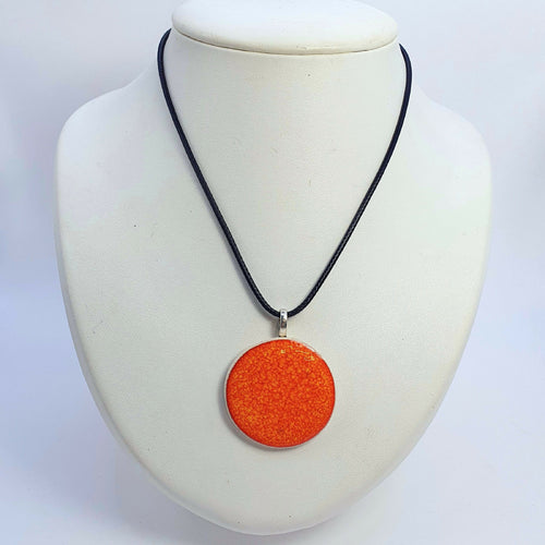 Pendentif coucher soleil en céramique fait main | EMPREINTES Paris - EMPREINTES Paris