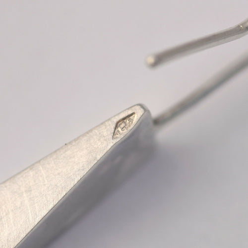 Boucles d'oreilles Berlingottes gravées à la main en argent | EMPREINTES Paris - EMPREINTES Paris