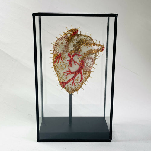 Sculpture Mon Coeur hérissé doré | EMPREINTES Paris - EMPREINTES Paris