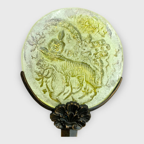 bouddha, tigre, khamsa, oeil, onirique, symbolique, cadeau spirit, porte chance, symbolique, magique, chic-bohéme, cadeau jaune, decoration jaune, unique | EMPREINTES Paris - EMPREINTES Paris