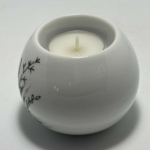 Bougeoir boule HERBES ET FLEURS CHAMPETRES 4 | EMPREINTES Paris - EMPREINTES Paris