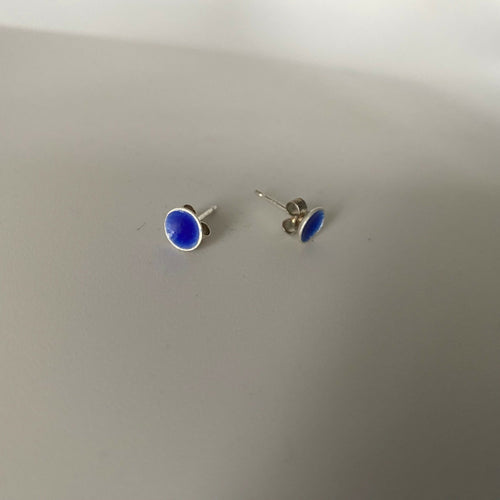 puces_doreilles_en_argent_fin_emaille_bleu_electrique_artyssia copie | EMPREINTES Paris - EMPREINTES Paris