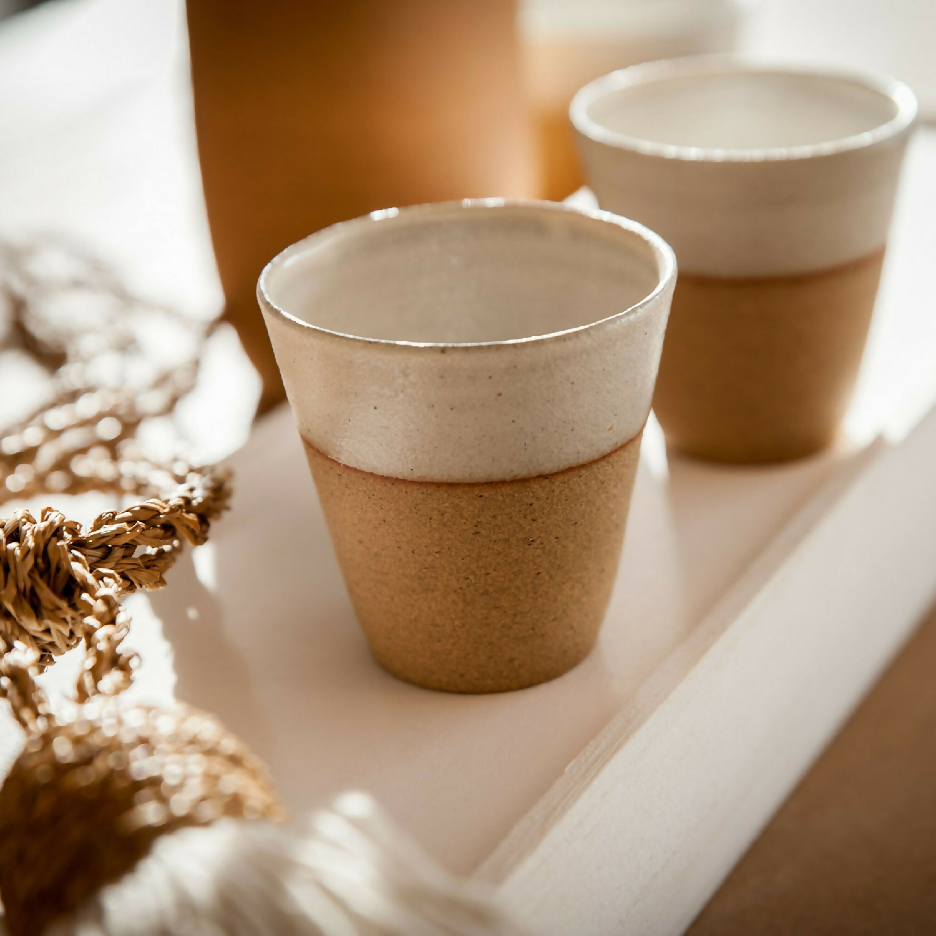 Sarlat blanc Tasse à café | EMPREINTES Paris