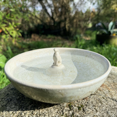 Bol à eau pour chat, lapin blanc | EMPREINTES Paris - EMPREINTES Paris