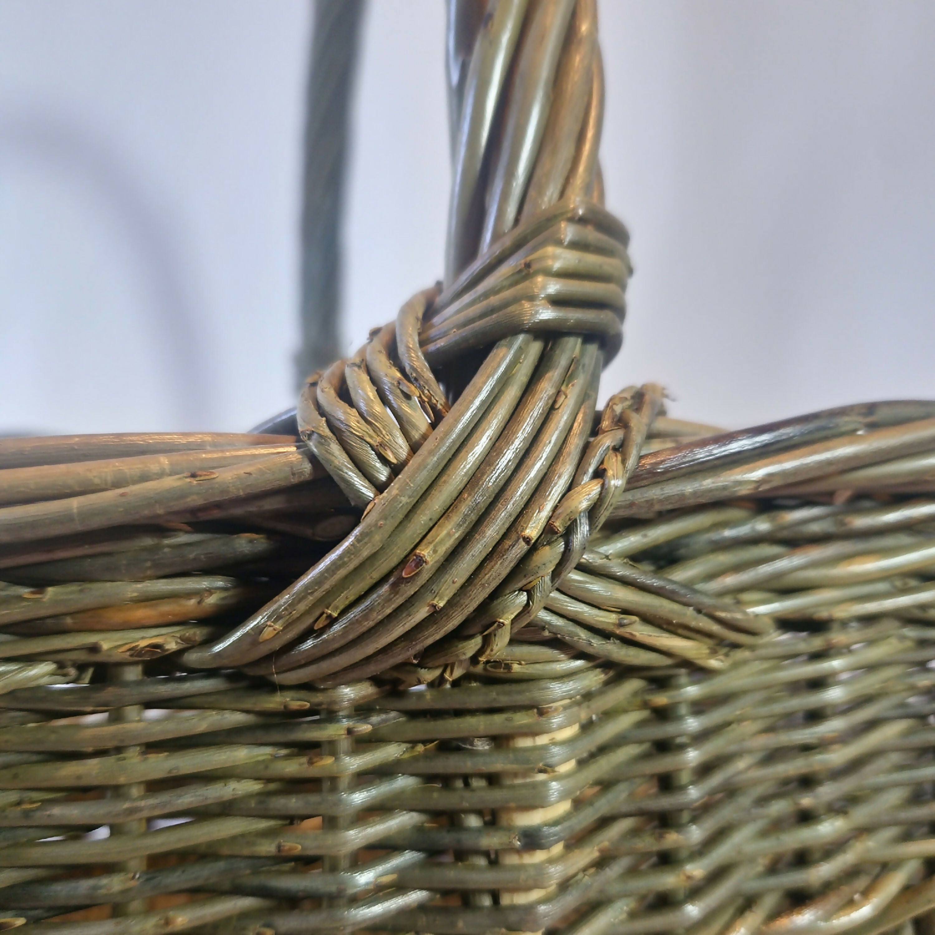 Panier à provision en osier brut | EMPREINTES Paris