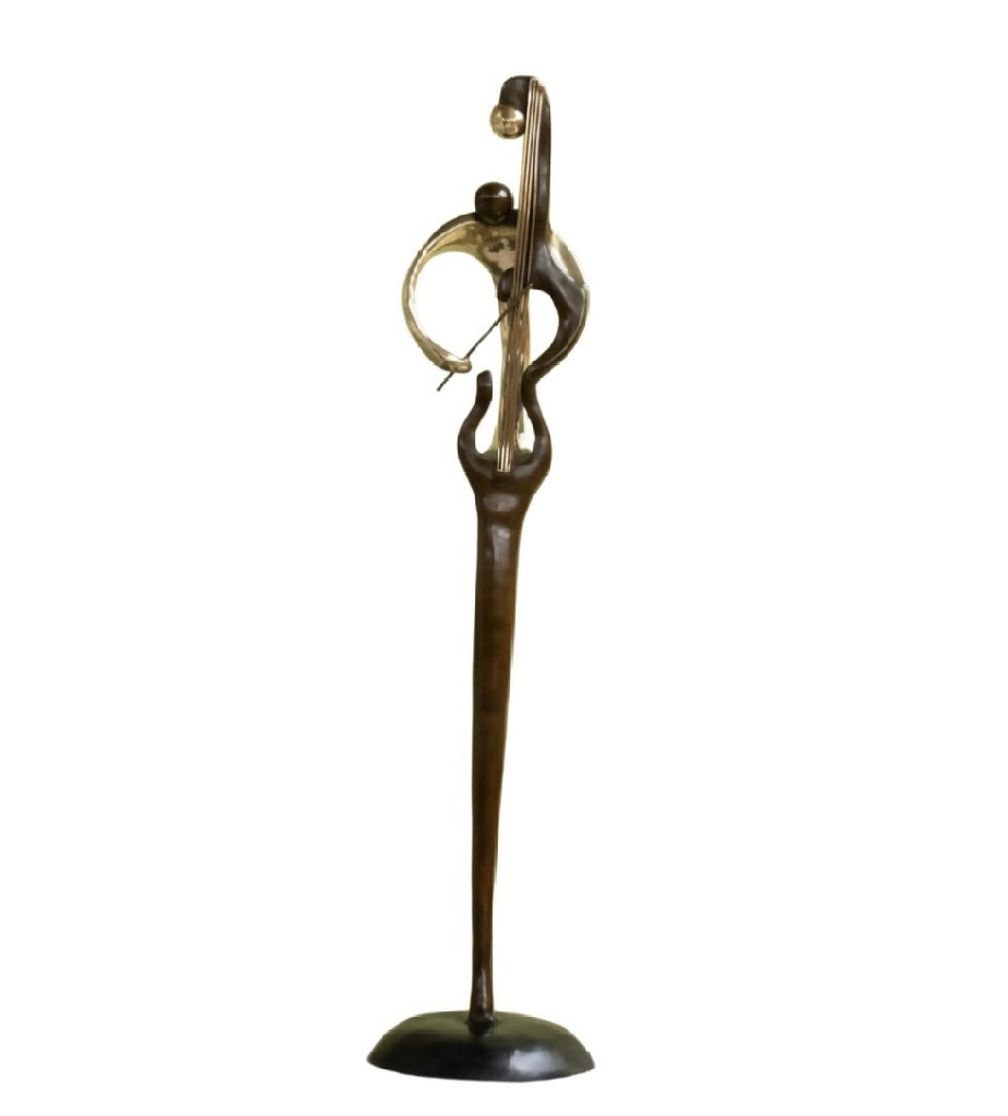 sculpture_bronze_contrebasse_entrelacs_carl_jaunay_reanimateur_dobjets copie | EMPREINTES Paris