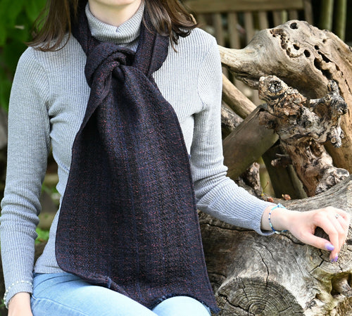 echarpe_noire_de_jais_creation_tissages_francois_vieillard copie | EMPREINTES Paris - EMPREINTES Paris