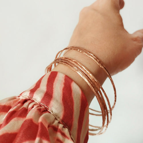 Bracelet Jonc martelé | EMPREINTES Paris - EMPREINTES Paris