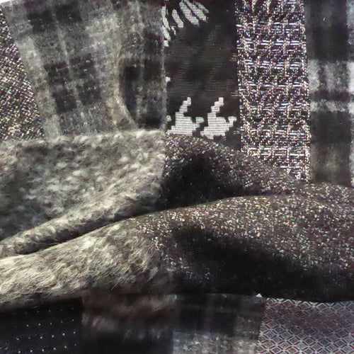 Écharpe hivernale XL camaïeu gris | EMPREINTES Paris - EMPREINTES Paris