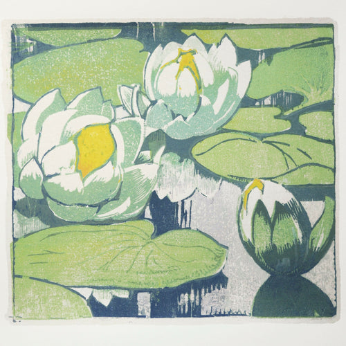 mabel_royds_water_lilies_serigraphie_le_trou_de_la_serrure copie | EMPREINTES Paris - EMPREINTES Paris