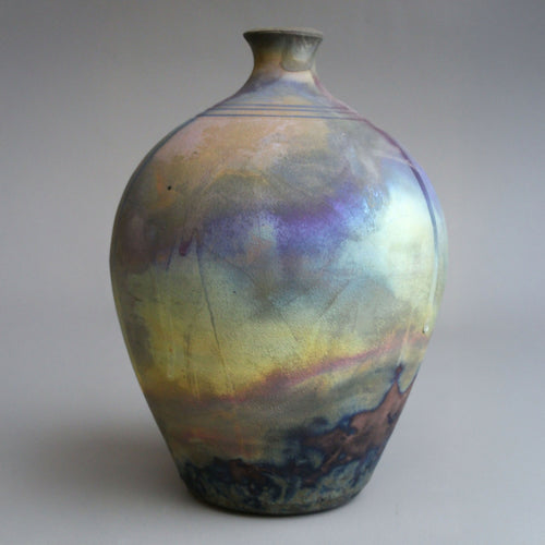 vase_tournee_en_raku_cuivre_matte_aurore_borealis_sara_grace_wevill copie | EMPREINTES Paris - EMPREINTES Paris
