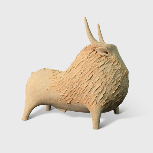 Sculpture Grand Taureau Roux Collection Classique | EMPREINTES Paris - EMPREINTES Paris