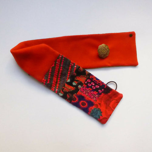 Col en laine vermillon | EMPREINTES Paris - EMPREINTES Paris