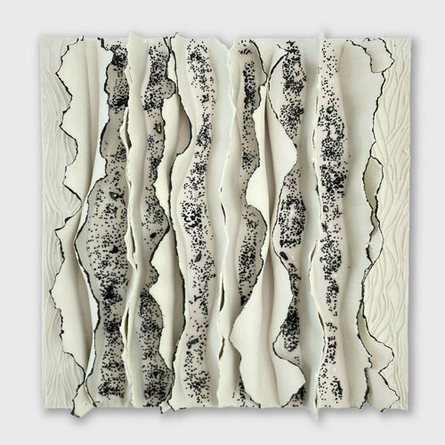 bas_relief_tableau_papier_porcelaine_collection_ecorce_et_verre_noir_guenaelle_grassi copie | EMPREINTES Paris - EMPREINTES Paris