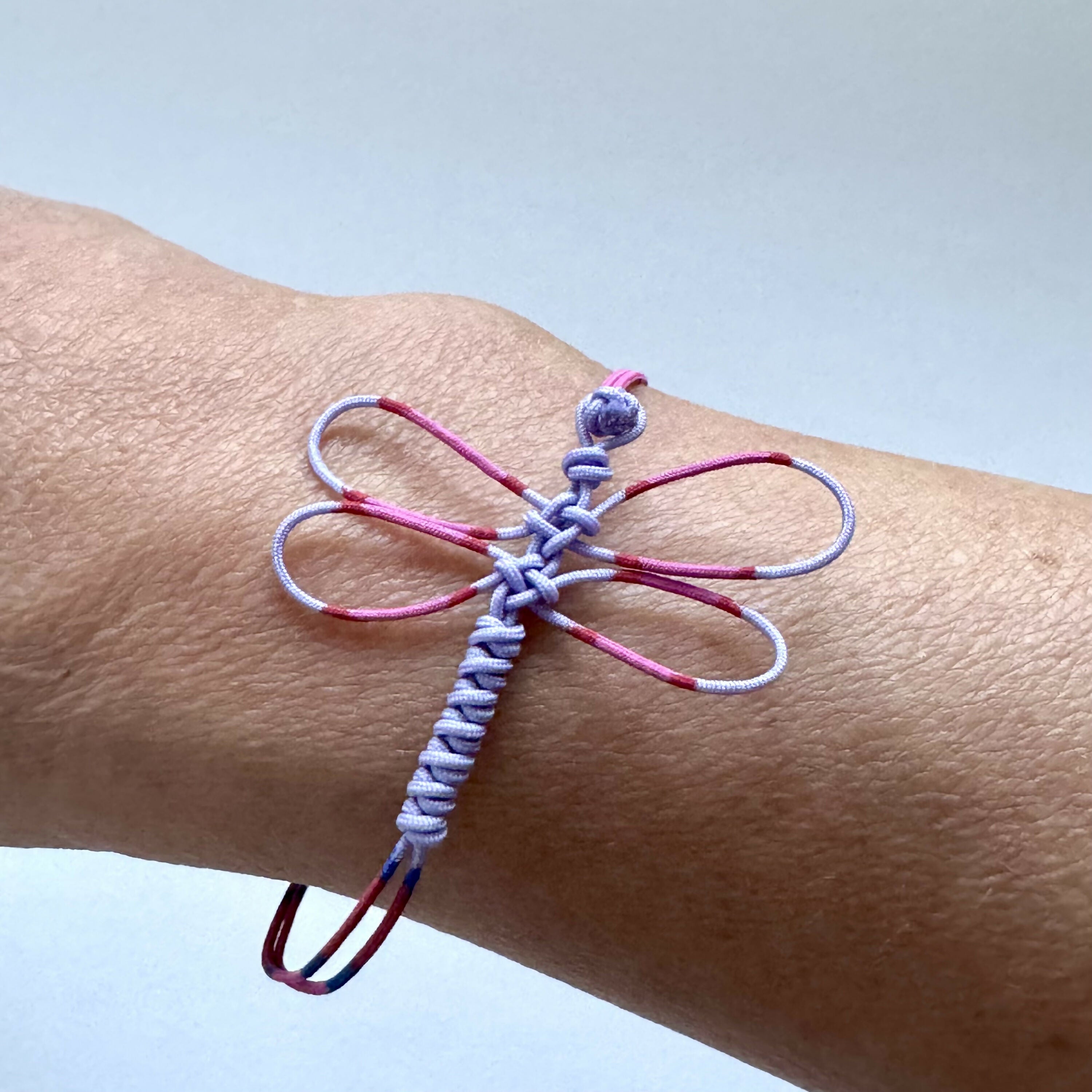 Bracelet Libellule mauve | EMPREINTES Paris