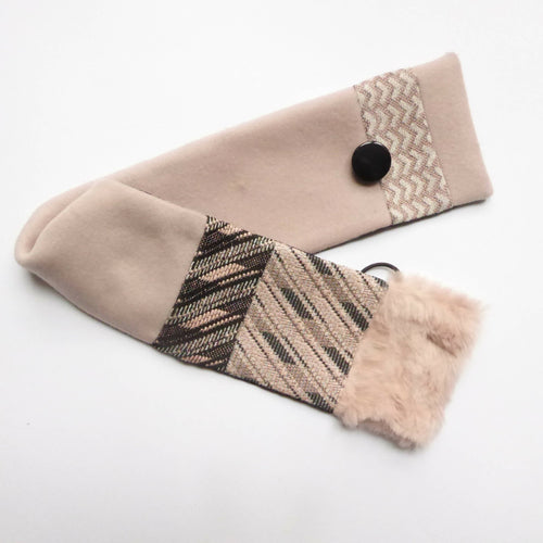 Col en laine rose pâle | EMPREINTES Paris - EMPREINTES Paris