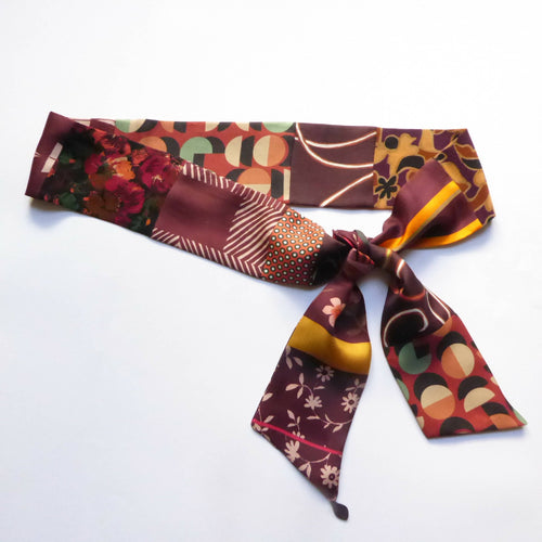 Bandeau soie, arabesque | EMPREINTES Paris - EMPREINTES Paris