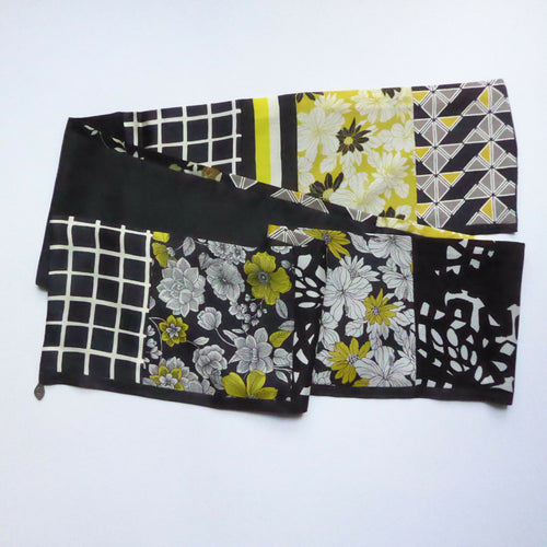 echarpe_soie_graphic_floral_noir_jaune_maya_hochman copie | EMPREINTES Paris - EMPREINTES Paris