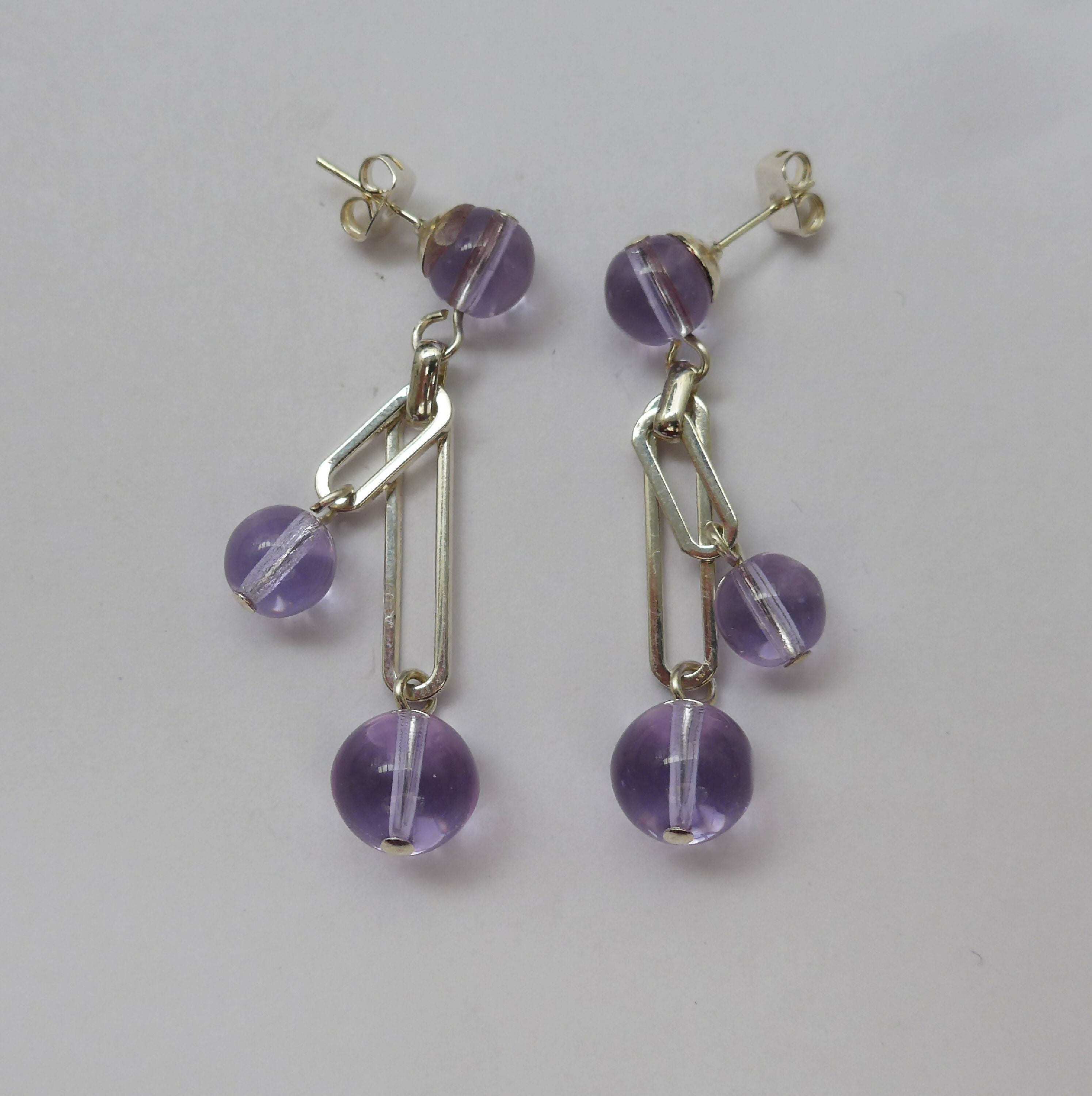 boucles_doreilles_dew_double_violet_stefano_poletti_bijoux copie | EMPREINTES Paris