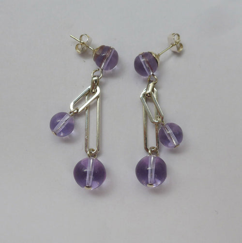 boucles_doreilles_dew_double_violet_stefano_poletti_bijoux copie | EMPREINTES Paris - EMPREINTES Paris