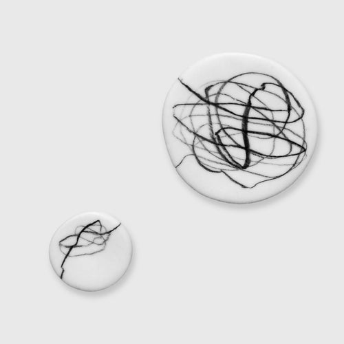 Broche double Fil d'Ariane | EMPREINTES Paris - EMPREINTES Paris