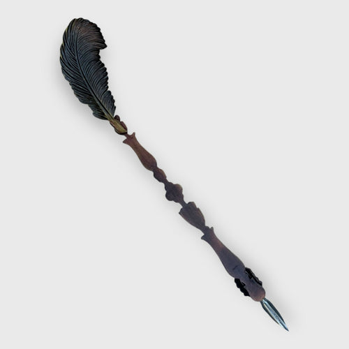 plume, porte-plume, art nouveau, art deco, cadeau homme, métal travaillé, cadeau bureau, instrument écriture | EMPREINTES Paris - EMPREINTES Paris