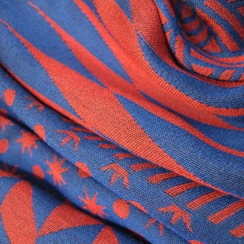 echarpe_maxi_laine_soie_marine_rouge_planetarium_sophie_guyot_soieries copie | EMPREINTES Paris - EMPREINTES Paris