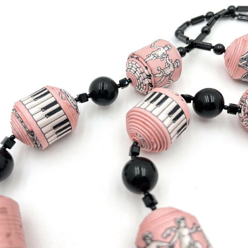 Sautoir Piano rose | EMPREINTES Paris - EMPREINTES Paris