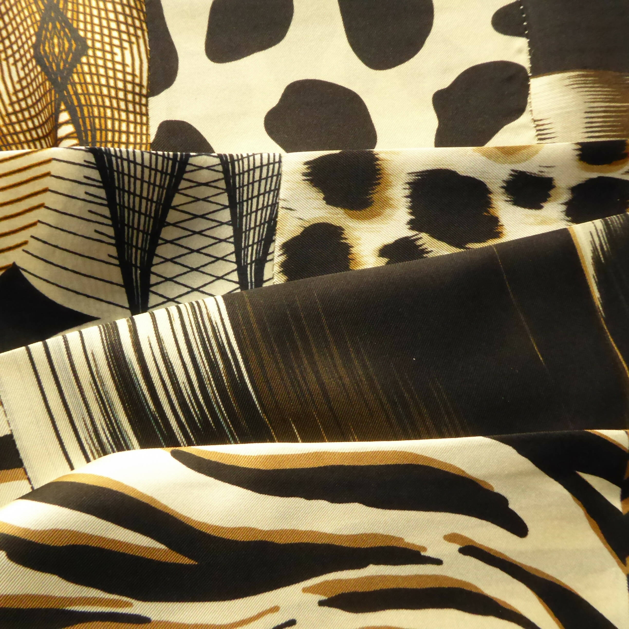 Bandeau soie black jungle | EMPREINTES Paris