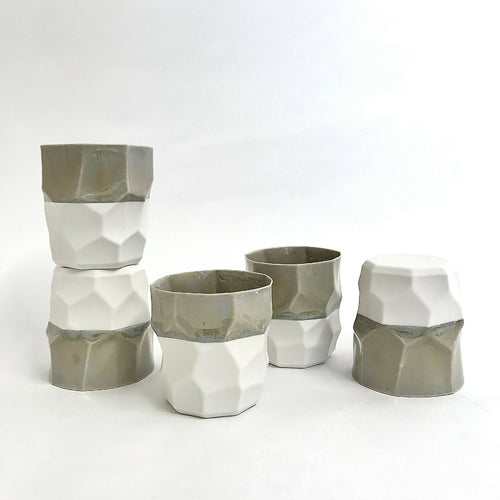 verre_facette_en_porcelaine_blanc_et_gris_cristallise_adrien_jarrige copie | EMPREINTES Paris - EMPREINTES Paris