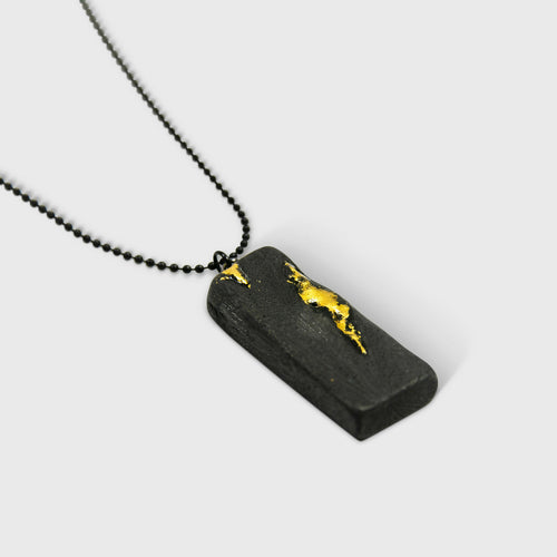 Collier KURO-KIN-MINI-KINTSUGI-KOBAN 3 | EMPREINTES Paris - EMPREINTES Paris