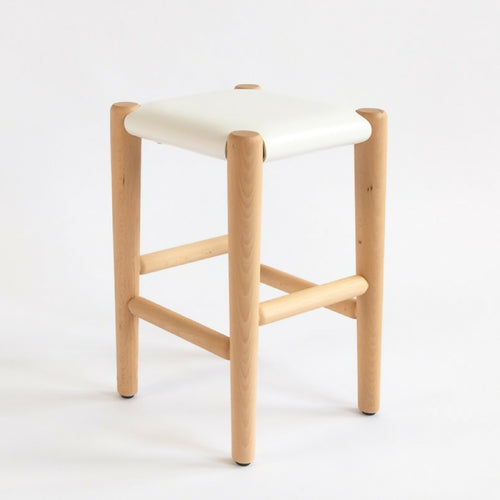 tabouret_s4_toulouse_cuir_blanc_temps_libre_virginie_lobrot copie | EMPREINTES Paris - EMPREINTES Paris