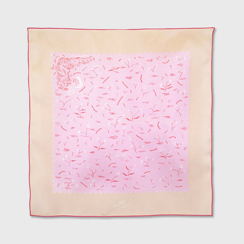 bandana_de_soie_la_coilloite_rose_beige_prelude_dans_la_pampa copie | EMPREINTES Paris - EMPREINTES Paris