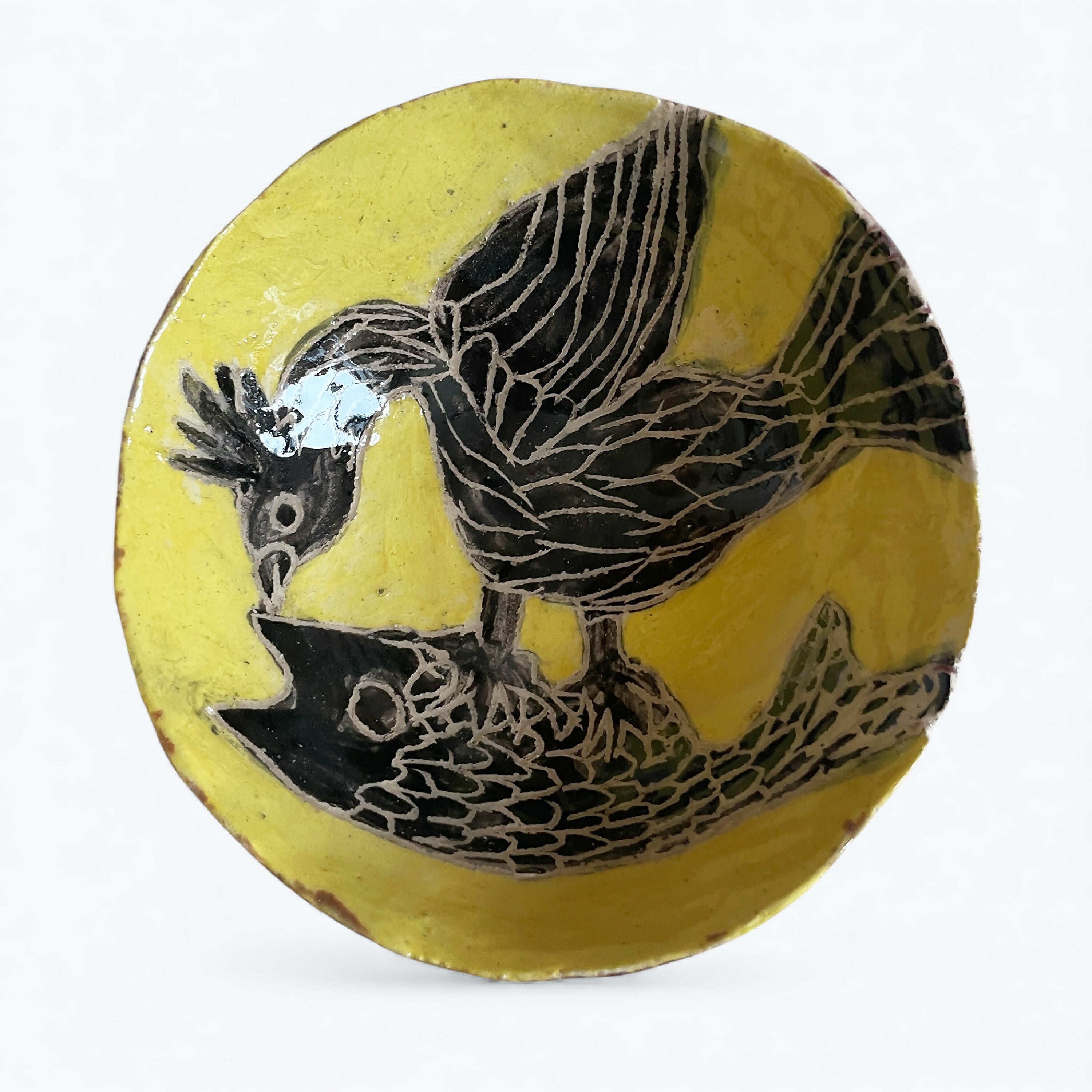 Coupelle bordeaux et jaune | EMPREINTES Paris