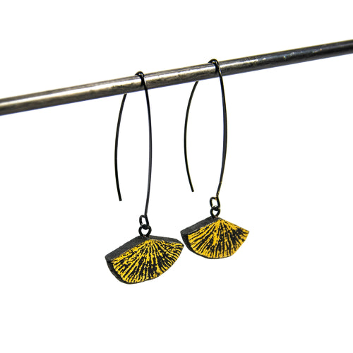 Boucles d’oreilles KURO-KIN-FULI-GINKO 5 | EMPREINTES Paris - EMPREINTES Paris