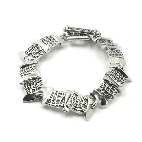 Bracelet à motif quadrillage | EMPREINTES Paris - EMPREINTES Paris