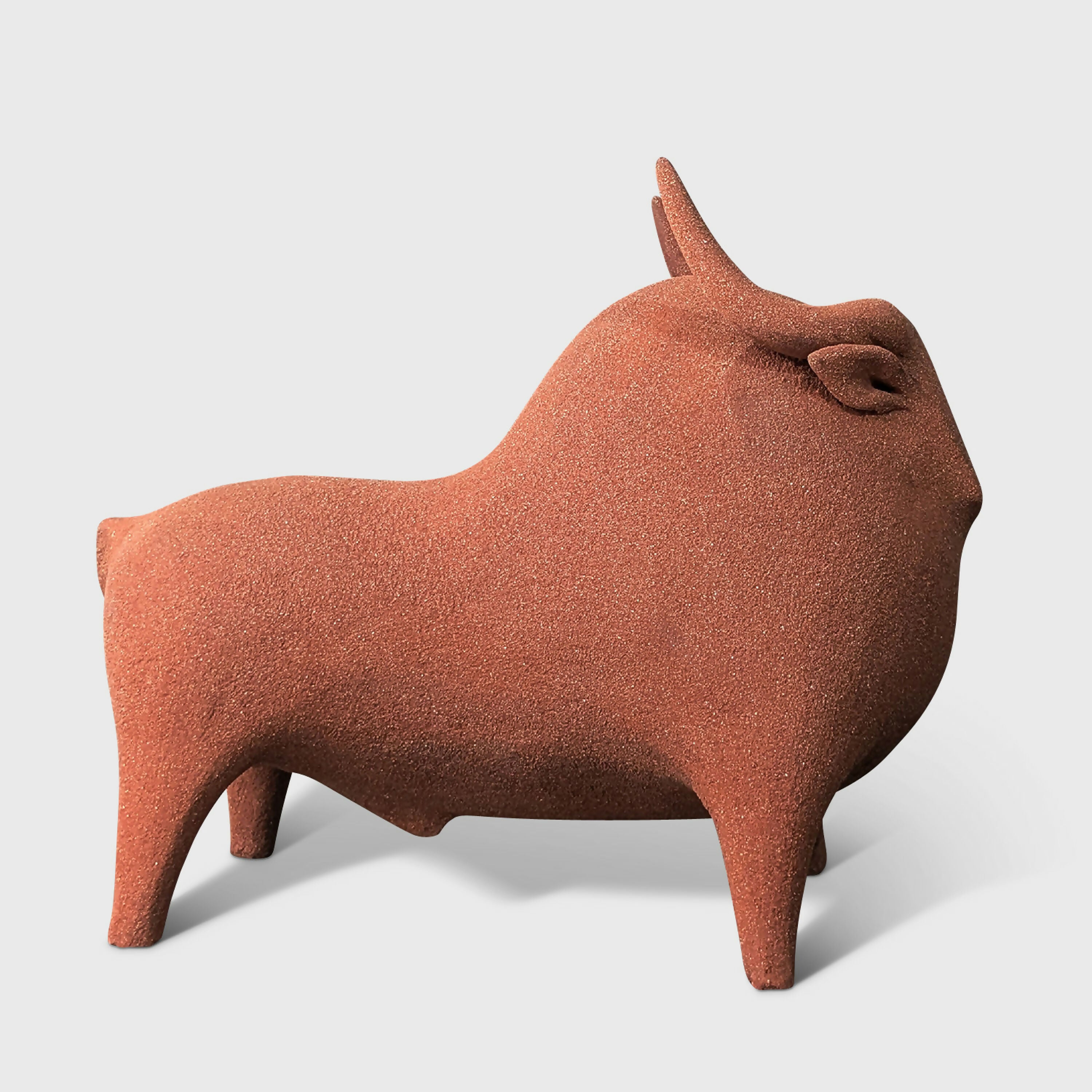 Sculpture Taureau Brique Collection Classique | EMPREINTES Paris