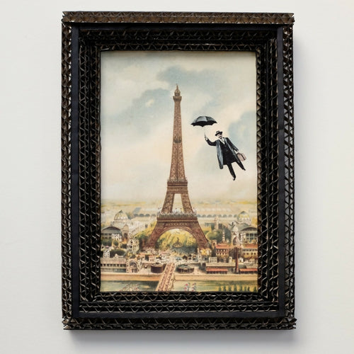 Cadre- Carte-postale Le voyage à Paris | EMPREINTES Paris - EMPREINTES Paris